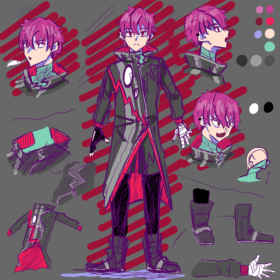 Boceto one shot hombre 1